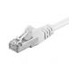 Cat5e netwerkkabel 0,25m wit - enkel afgeschermd