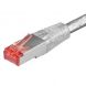 Cat6 netwerkkabel 30m transparant 100% koper - dubbel afgeschermd