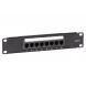 10 inch CAT6 UTP patchpaneel - 8 poorts