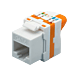 Cat6 keystone netwerkstekker (zonder gereedschap) twist - niet afgeschermd