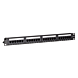 CAT6 UTP patchpaneel - 24 poorts