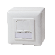 CAT5e netwerkdoos opbouw wit - afgeschermd