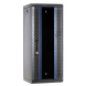 10 inch 15U serverkast met glazen deur 370x450x752mm (BxDxH)