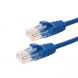 Cat6 netwerkkabel 0,25m blauw 100% koper - niet afgeschermd