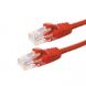Cat6 netwerkkabel 30m rood 100% koper - niet afgeschermd
