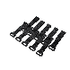 Kabelgordel - zwart - 10 stuks