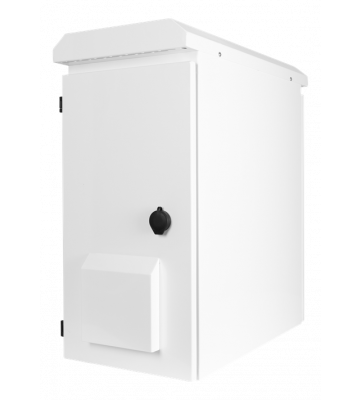 6U outdoor patchkast voor verticale wandmontage IP55 - 600x280x600mm (BxDxH)