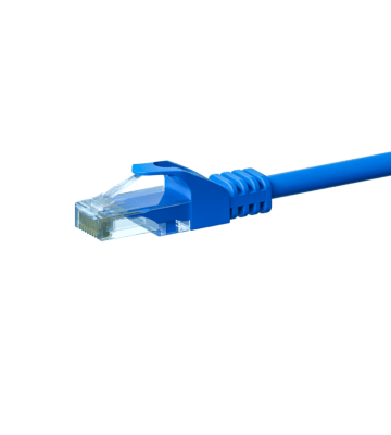 Cat6 netwerkkabel 2m blauw - niet afgeschermd - CCA
