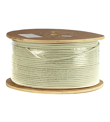 DANICOM Cat6a netwerkkabel op rol 305m soepel PVC (Fca) - dubbel afgeschermd