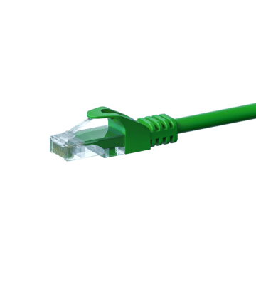 Cat5e netwerkkabel 2m groen 100% koper - niet afgeschermd