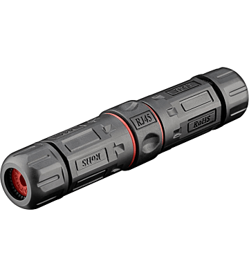 Cat6A STP RJ45 koppelstuk Outdoor, IP68