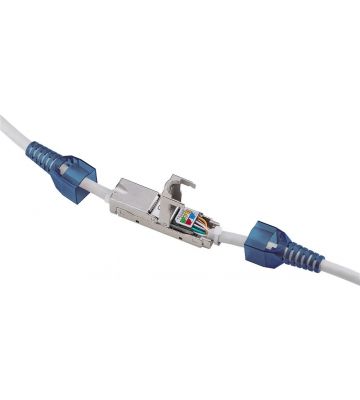 STP CAT6a Toolless Slim Cable Connector