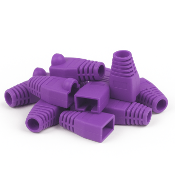 DANICOM RJ45 Kabeltule Paars - 10 stuks