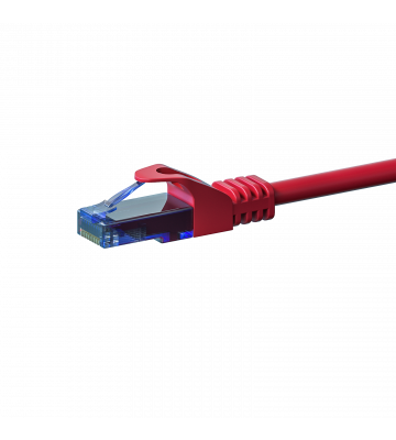 Cat6a netwerkkabel 3m rood 100% koper - niet afgeschermd