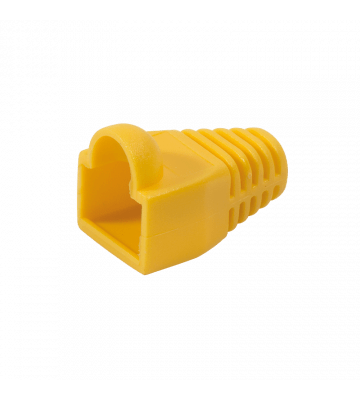 Netwerk kabelschoen Geel RJ45 