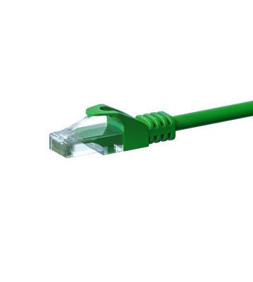 Cat6 netwerkkabel 5m groen - niet afgeschermd - CCA