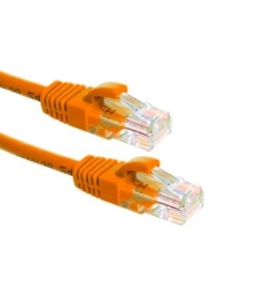 Cat6a netwerkkabel 3m oranje 100% koper - niet afgeschermd