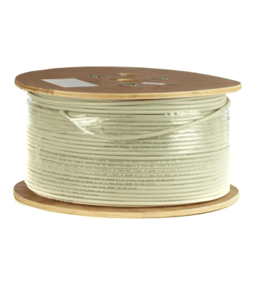 DANICOM Cat6A netwerkkabel op rol 305m soepel PVC (Fca) - niet afgeschermd