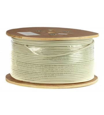 DANICOM Cat6 netwerkkabel op rol 305m stug LSZH (B2ca) - niet afgeschermd