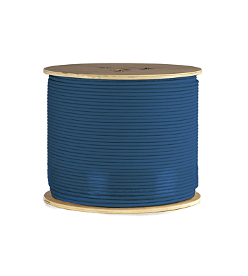 DANICOM Cat6a netwerkkabel op rol 500m stug LSZH (Dca) - niet afgeschermd