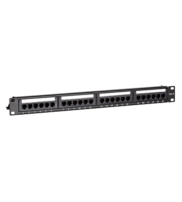 CAT6 UTP patchpaneel - 24 poorts