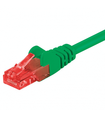 Cat6 netwerkkabel 3m groen - niet afgeschermd - CCA