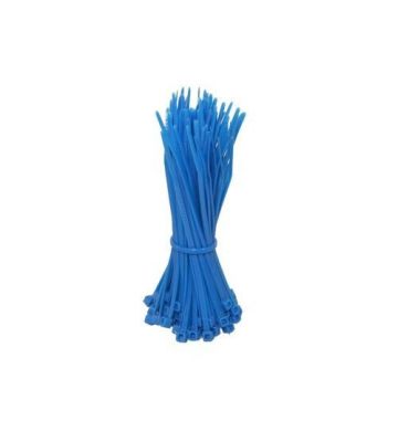 Tiewraps 140mm blauw - 100 stuks