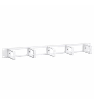 19 inch kabelhouder 1U wit