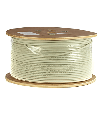 DANICOM Cat6a 100% S/FTP koper netwerkkabel op rol 305m stug LSZH (Cca)