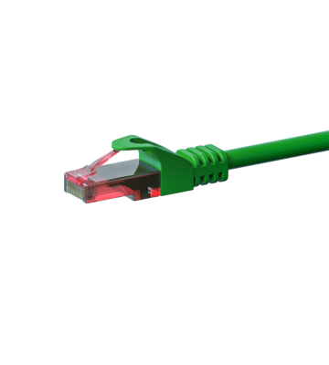 Cat6 netwerkkabel 5m groen - 100% koper - niet afgeschermd