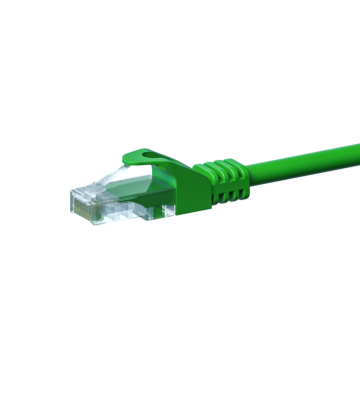 CAT5e netwerkkabel 10m groen - niet afgeschermd - CCA