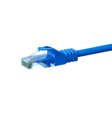 Cat6 netwerkkabel 5m blauw - niet afgeschermd - CCA