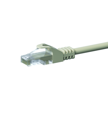 CAT5e netwerkkabel 5m grijs - niet afgeschermd - CCA