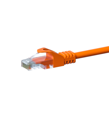 CAT5e netwerkkabel 5m oranje - niet afgeschermd - CCA
