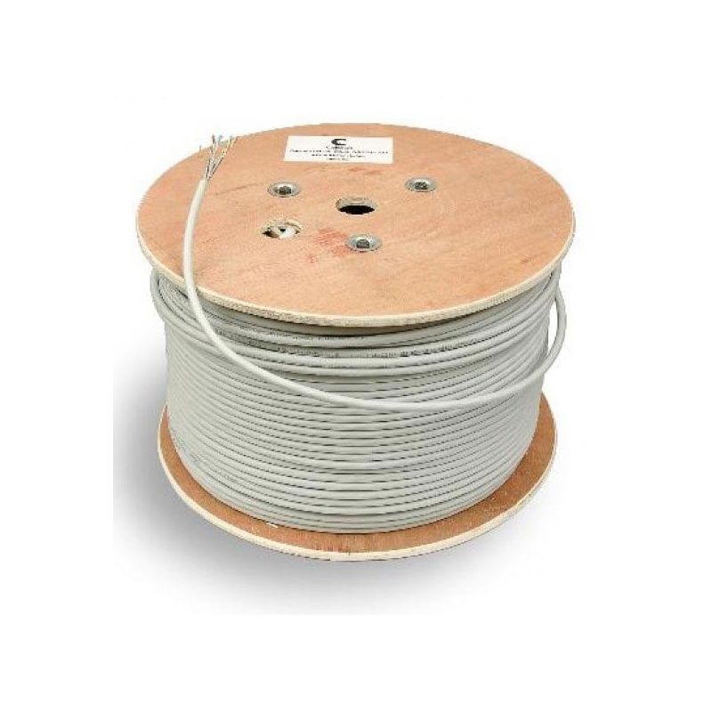 Cat5e netwerkkabel op rol 500m stug 100% koper Belden 1633E - enkel afgeschermd