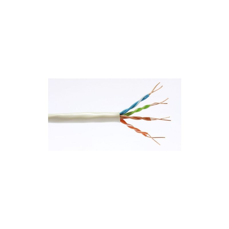 Cat5e netwerkkabel op rol 100m stug 100% koper Belden 1583E - niet afgeschermd