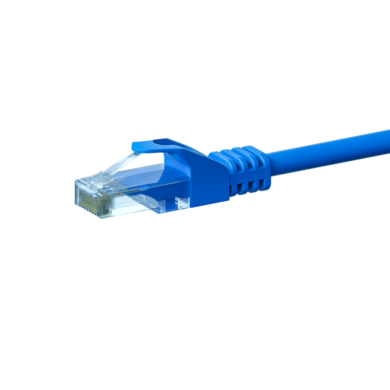 Cat6 netwerkkabel 2m blauw - niet afgeschermd - CCA