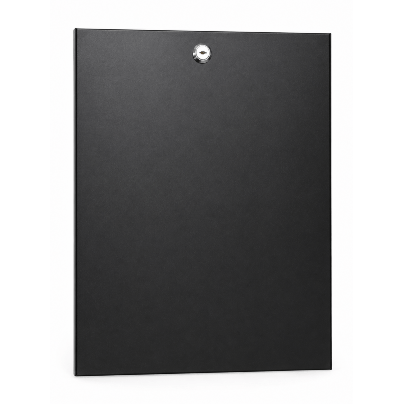 15U zijpaneel voor 10" serverkasten - 450mm diep met slot