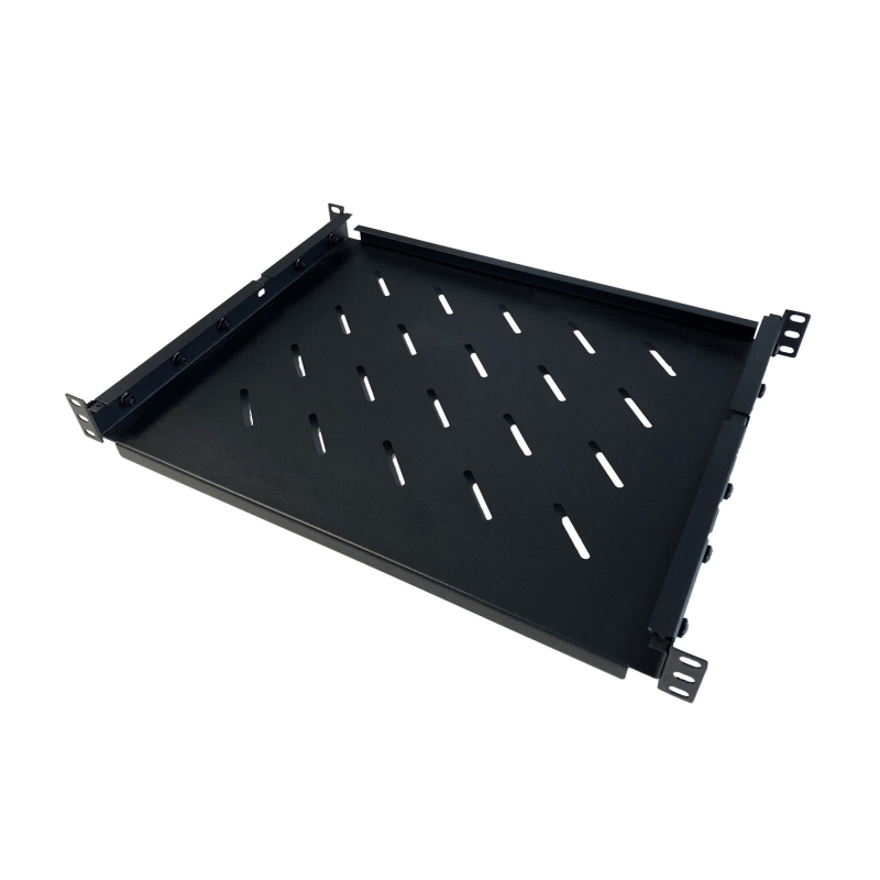Verstelbaar legbord voor 650mm tot 890mm diepe serverkasten - 1U