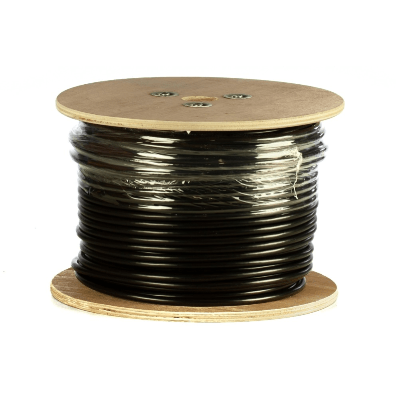 DANICOM Cat6 netwerkkabel voor buiten op rol 50m stug PE (Fca) - enkel afgeschermd