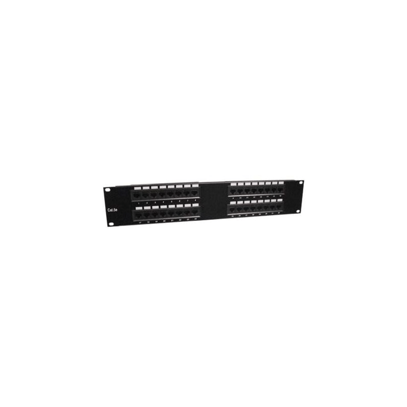 19 inch 2U UTP patchpaneel 32xRJ45 Cat 5e