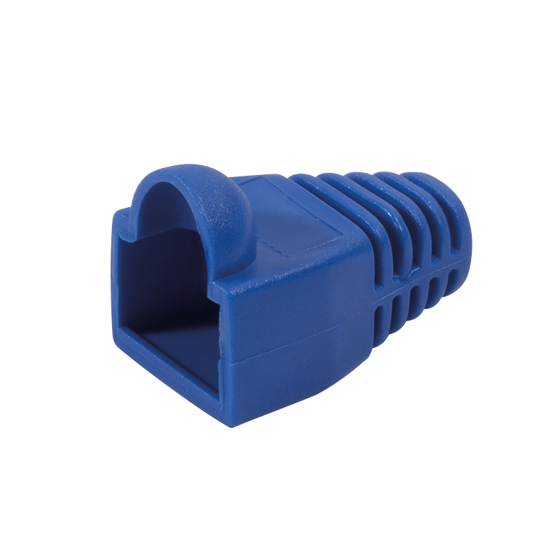 Netwerk kabelschoen Blauw RJ45 