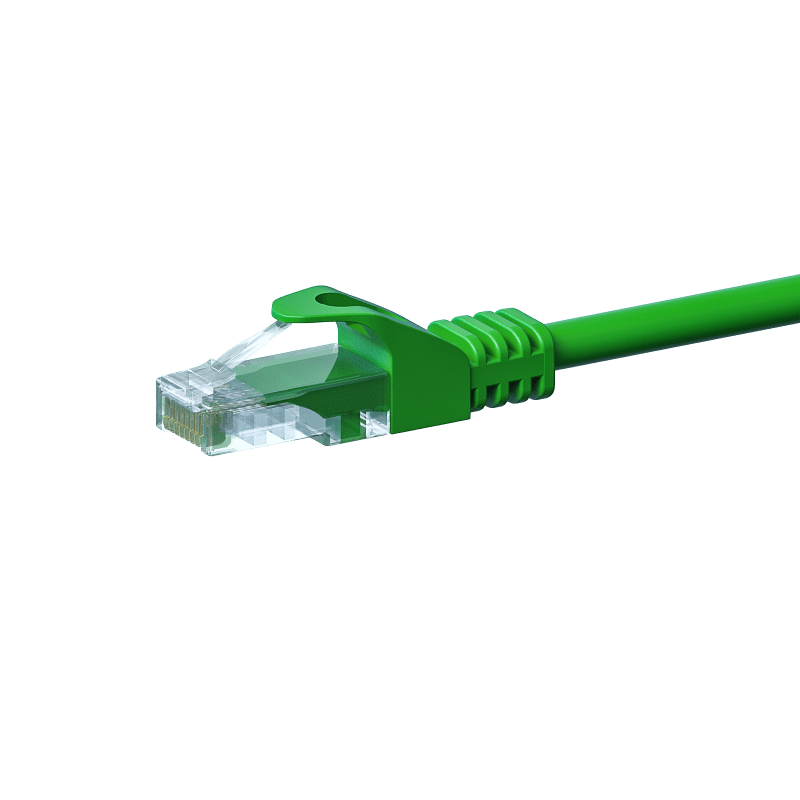 CAT5e netwerkkabel 10m groen - niet afgeschermd - CCA