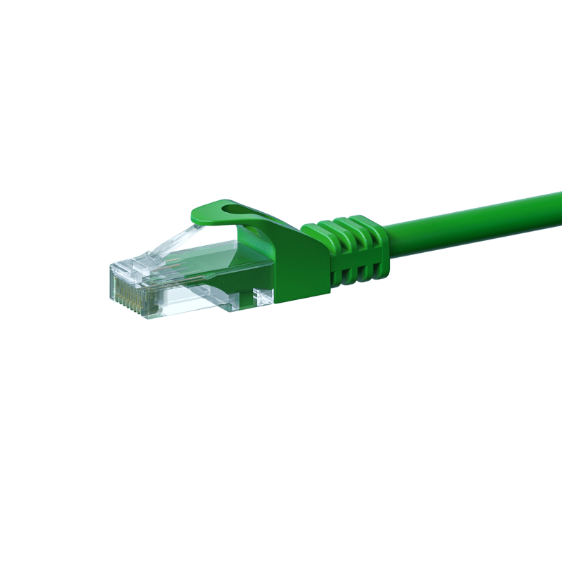 Cat6 netwerkkabel 5m groen - niet afgeschermd - CCA