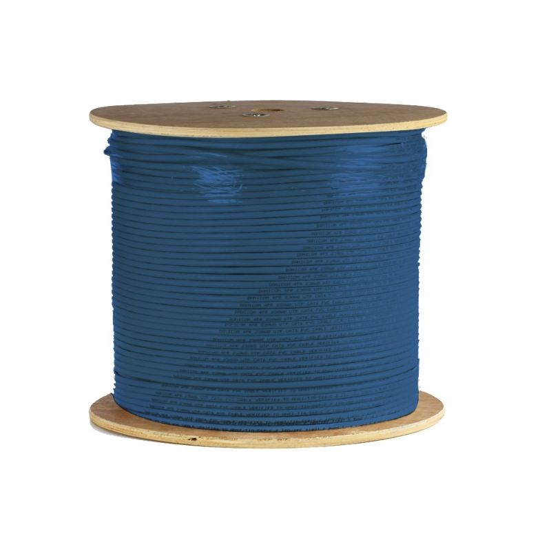 DANICOM Cat6 netwerkkabel op rol 500m stug PVC (Eca) - niet afgeschermd