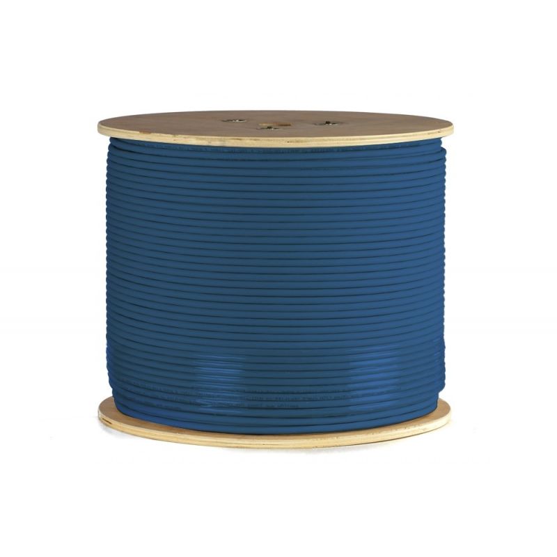 DANICOM Cat6a netwerkkabel op rol 500m stug LSZH (Eca) - niet afgeschermd