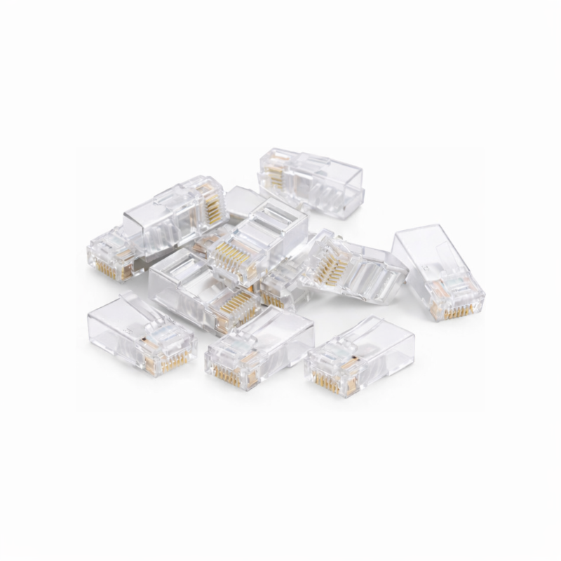 DANICOM UTP CAT6a RJ45 Connector - voor soepele kern - 10 stuks