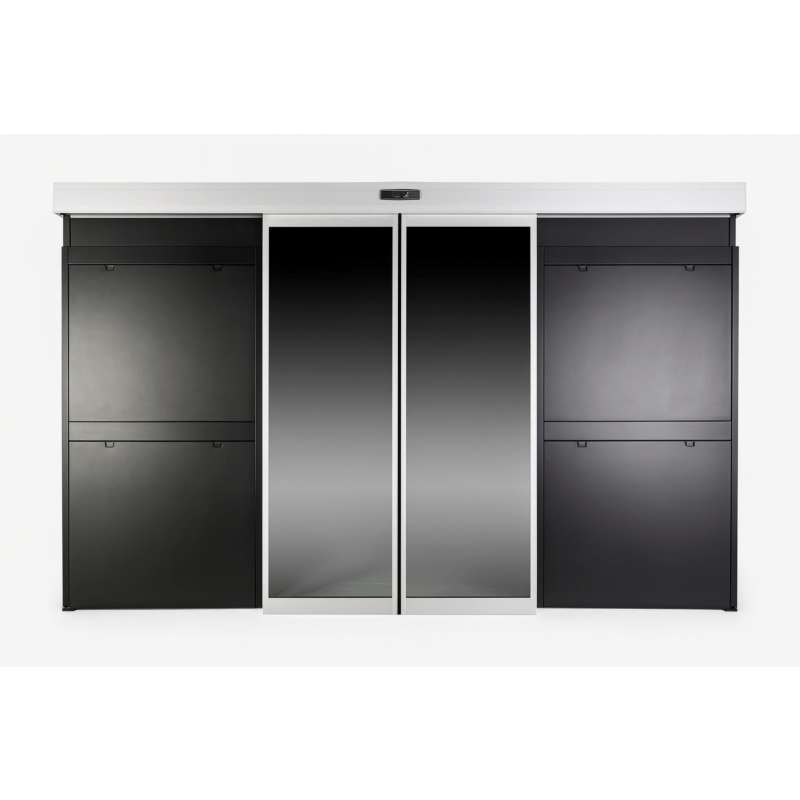 Datacenter schuifdeuren, semi automatische bediening