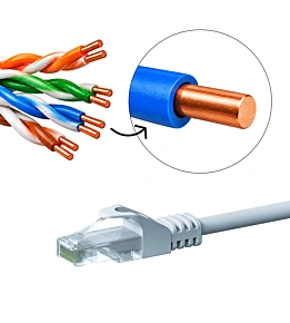 Cat5e patchkabels – 100% koper
