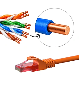 Cat6 netwerkkabels – 100% koper